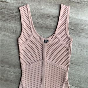Tan Guess/Marciano Bodycon Dress